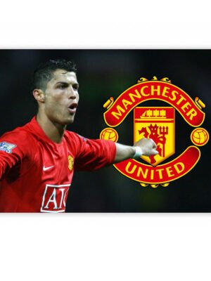 Obraz na stenu Cristiano Ronaldo Manchester united