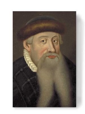 Obraz na stene, Johann Gutenberg