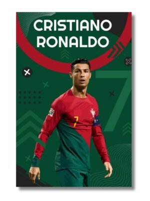 Cristiano Ronaldoobraz na stenu futbalové darčeky. Darček pre futbalistu