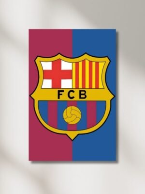 Obraz na stenu FC Barcelona logo klub futbalové darčeky pre futbalistu