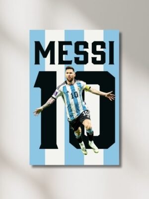 Obrazy na stenu Messi obraz futbalové darčeky pre futbalistu