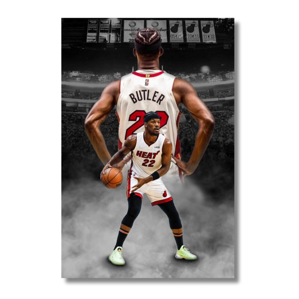 Jimmy Butler obraz na stenu- Basketbalové obrazy, basketbal darček obraz na stenu