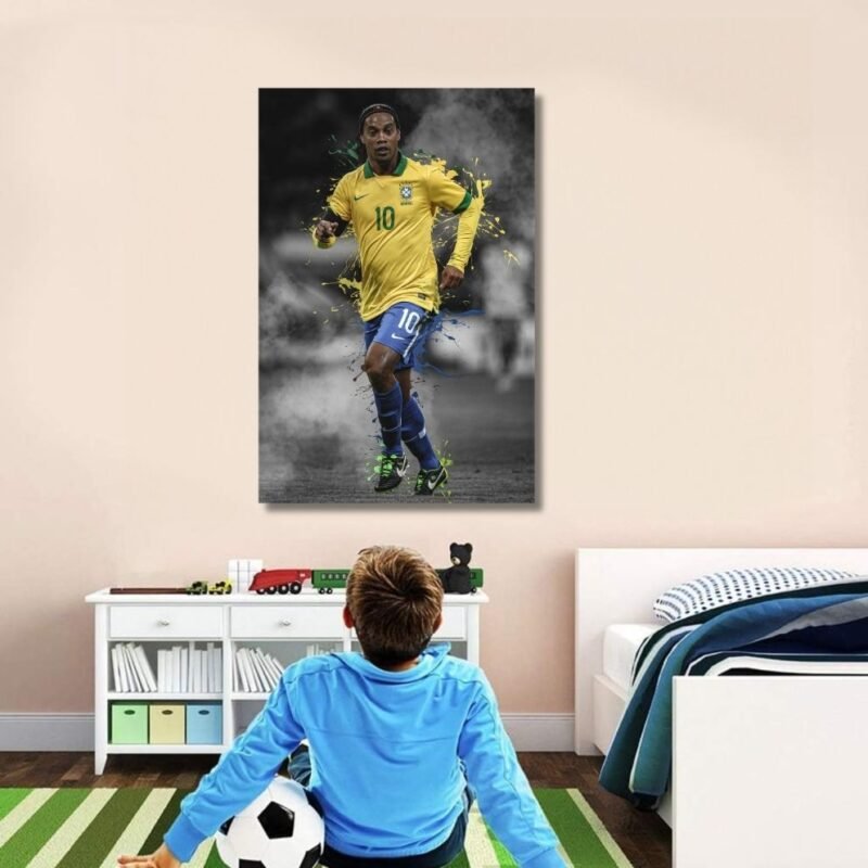 Obraz na stenu Ronaldinho , futbalový obraz a darček