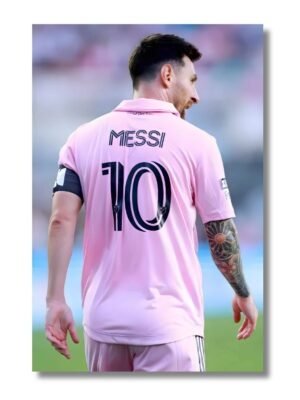 Messi obraz futbalistu v drese Miami