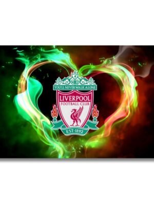 Liverpool obraz logo klubu srdce