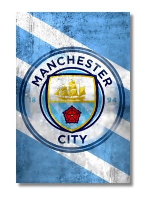 Manchester City futbalové logo klubu obraz