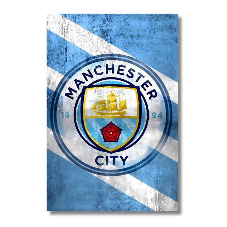 Manchester City futbalové logo klubu obraz