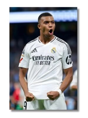 Mbappé Real Madrid obraz na stenu