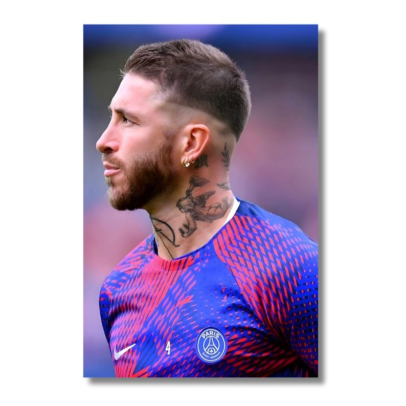 Ramos obraz futbalistu Paris SG